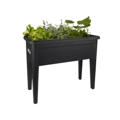 Elho Moestuinbak Green Basics XXL - Gerecycled Plastic - Zwart - 36,5x75,5x65,1cm