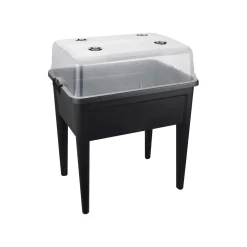 Elho Moestuinbak Green-Basics Super-XXL - Gerecycled-Plastic - Zwart - 56,6x75x22,3cm