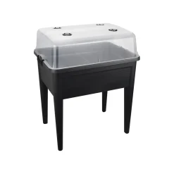 Elho Moestuinbak Green-Basics Super-XXL - Gerecycled-Plastic - Zwart - 56,6x75x22,3cm