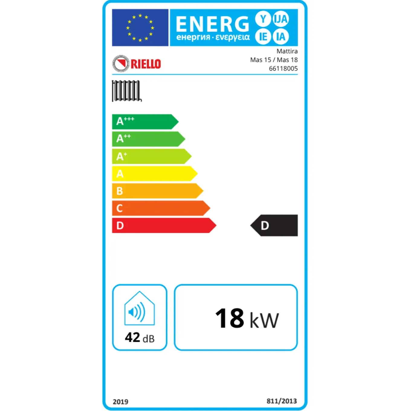 Elnur Gabarron - Ketelpakket Elektrisch - Rielec 15 Ne - Wit - 760x350x265 Mm - 15 Kw