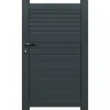 Elsealu Enkele Draaipoort Vagos - Aluminium - Antracietgrijs RAL 7016 - 100x160cm