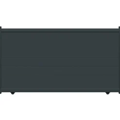 Elsealu Schuifpoort Nisa - Aluminium - Antracietgrijs RAL 7016 - 325x181cm