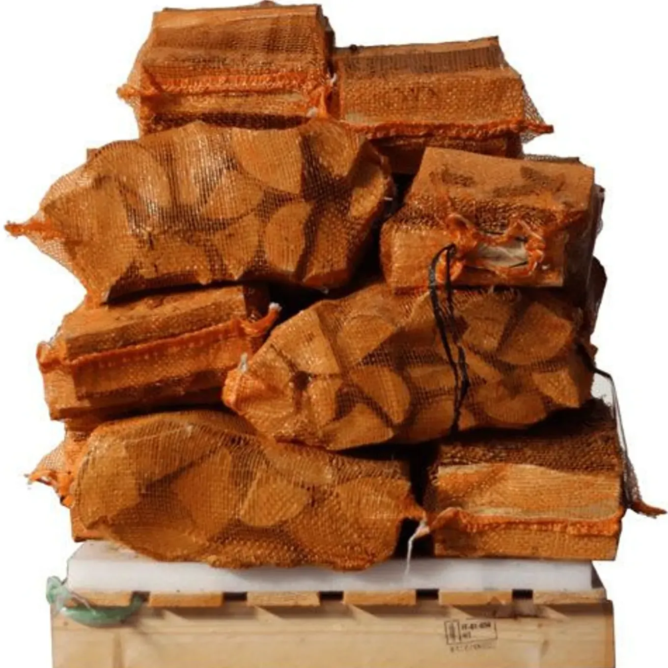Elzenhout - 15 Zakken Ovengedroogd Gekloofd Elzen Haardhout À 22l 25cm