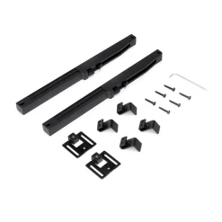 Emuca Kit Van Hardware Kit Voor Een Barn Houten Hangschuifdeur, Met Zachte Sluiting