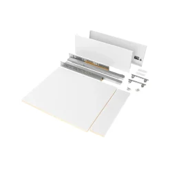 Emuca Kit Van Vertex Keuken- Of Badkamerlade Kit, Hoogte 178mm, Met Legplanken, Module 450mm
