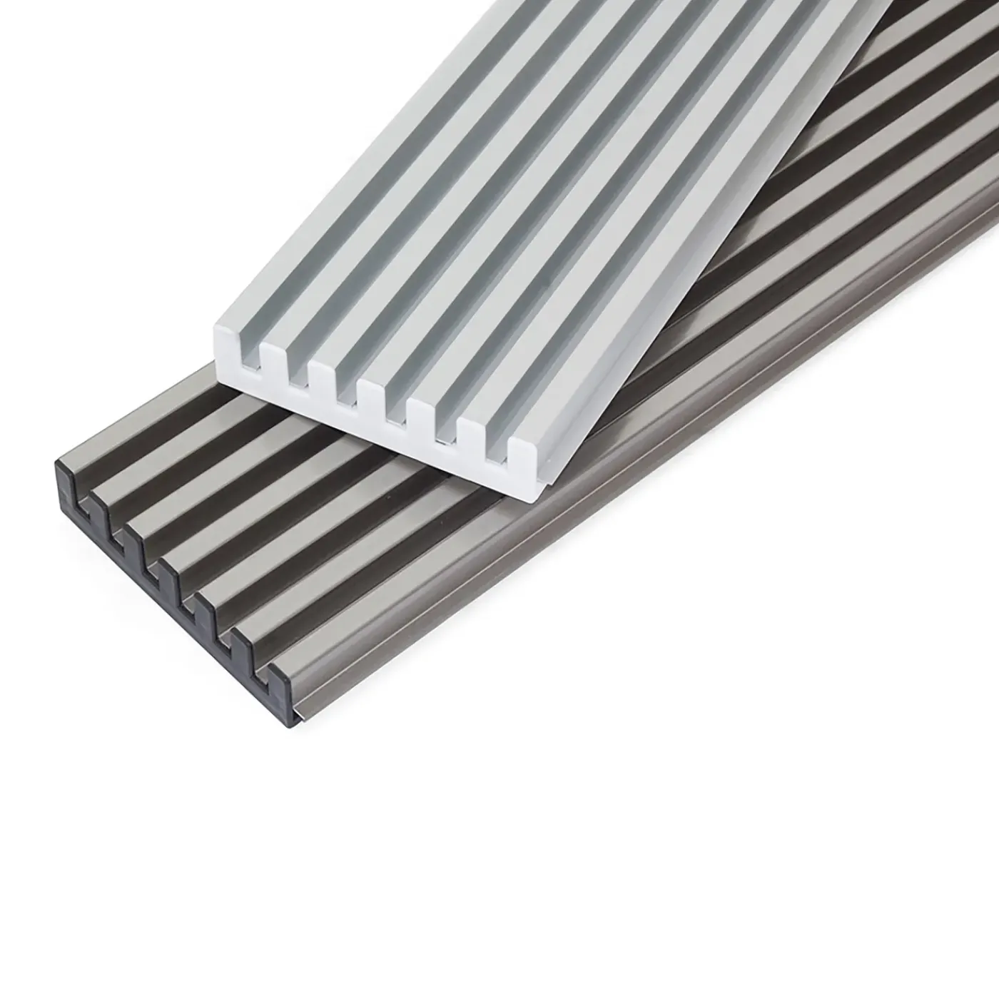 Emuca Ovenventilatierooster, Module 600mm, Plastic En Aluminium, Inox Geanodiseerd