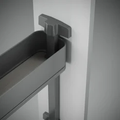 Emuca Uittrekbare Zijflessenhouder Harmony Met Softclose, Module 150 Mm