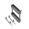 Emuca Uittrekbare Zijflessenhouder Harmony Met Softclose, Module 150 Mm