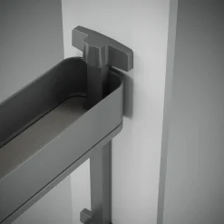 Emuca Uittrekbare Zijflessenhouder Harmony Met Softclose, Module 200 Mm