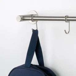 Emuca Zelfklevende Keukenhanger Met 5 Haken Supra, Roestvrij Staal