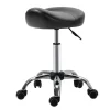 Ergonomische Zadelkruk Kunstleer Amazonekruk In Hoogte Verstelbaar 54-69cm - Zwart