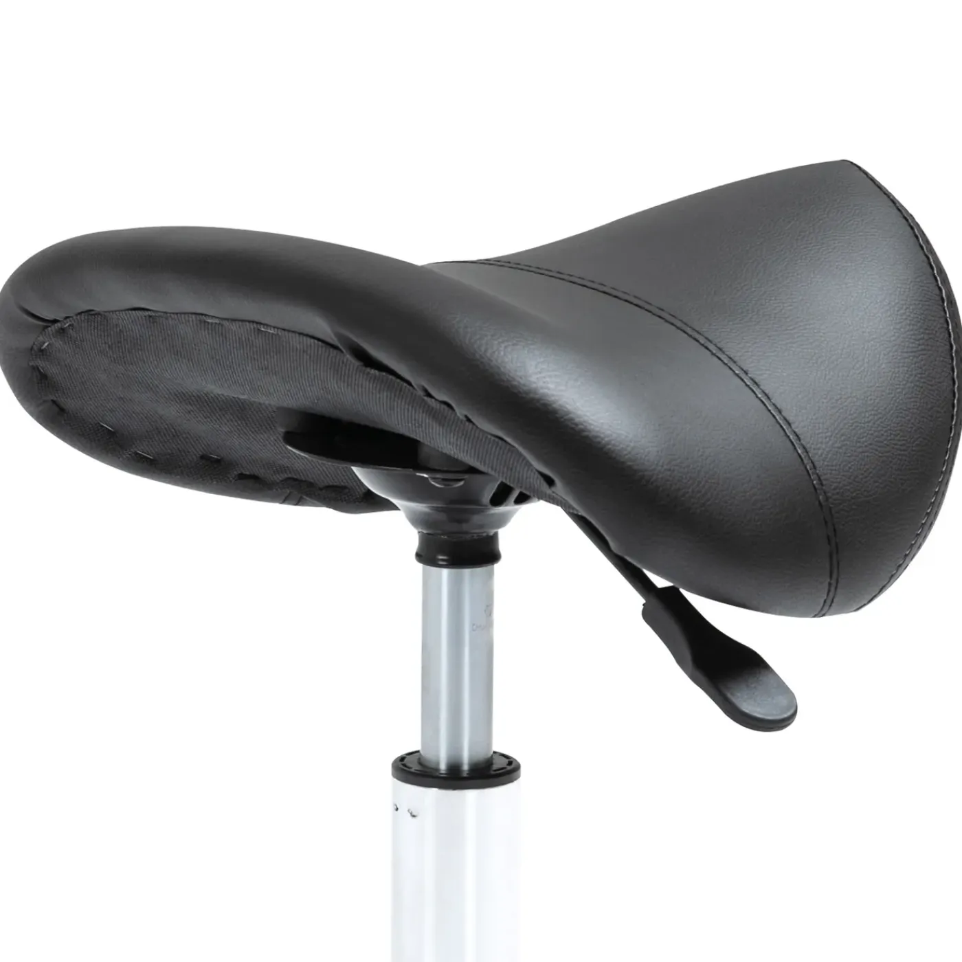 Overig Ergonomische Zadelkruk Kunstleer Amazonekruk In Hoogte Verstelbaar 49-61 Cm - Zwart