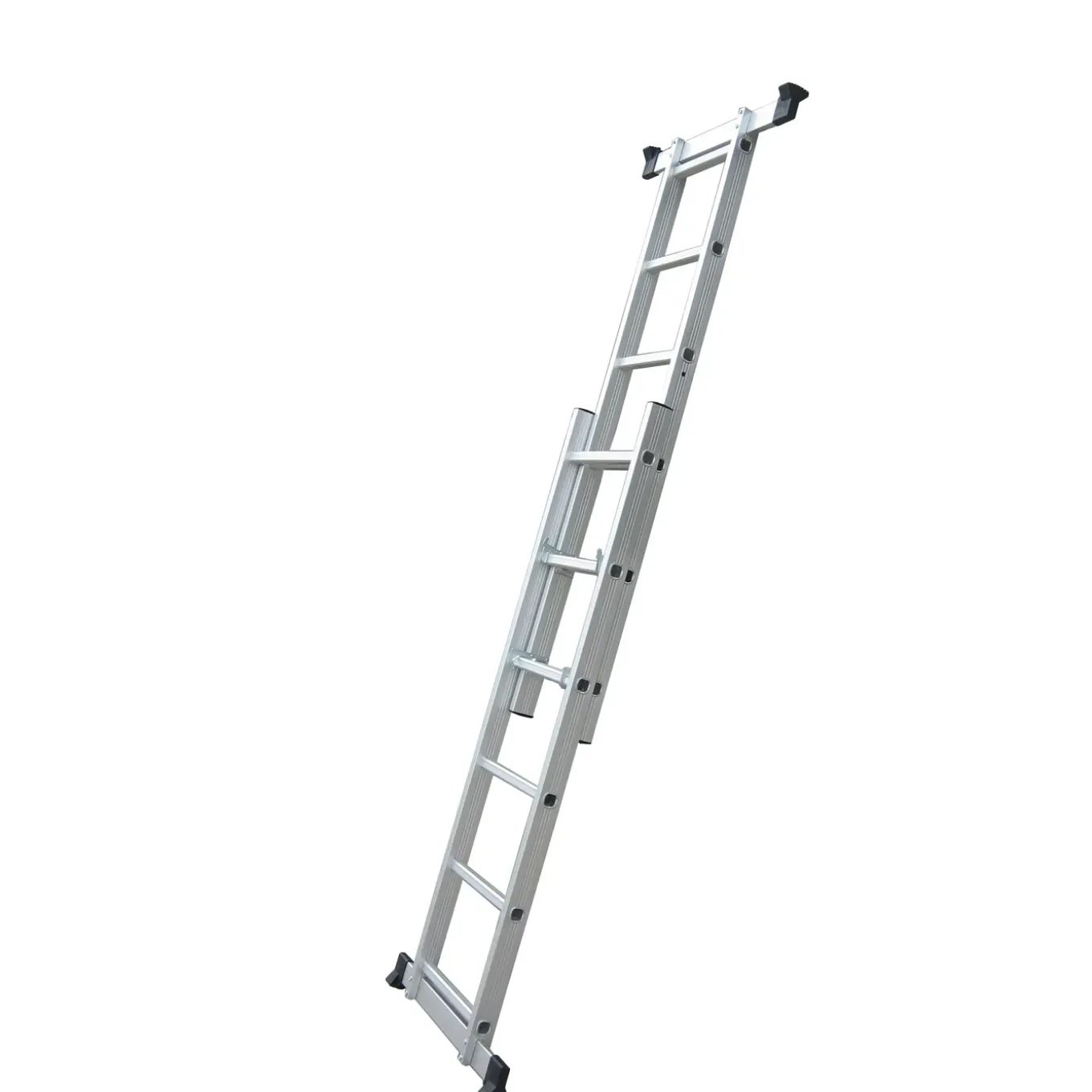 Escalo Combinatie Stelling-Ladder Multi+ - Aluminium - 2x6 treden - 1,47x0,40m