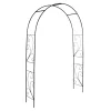 Esschert Design Rozenboog Krul - Zwart - Metaal - 134 X 220 Cm - Klimrozen/planten