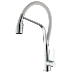 EsseBagno keukenmengkraan Angel chroom/wit