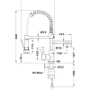 EsseBagno keukenmengkraan Mixer pro chroom