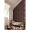 ESTAhome Behang Honden Donker Paars En Bruin - 50 X 900 Cm - 132224