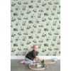 Estahome Behang Voertuigen Groen - 50 X 900 Cm - 132242