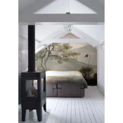 ESTAhome Fotobehang Italiaans Landschap Donkergroen - 400 X 279 Cm - 159426