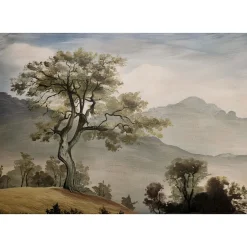 ESTAhome Fotobehang Italiaans Landschap Donkergroen - 400 X 279 Cm - 159426