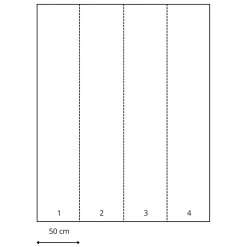 ESTAhome Fotobehang Tropische Bladeren Beige En Grijs - 200 X 279 Cm - 159251