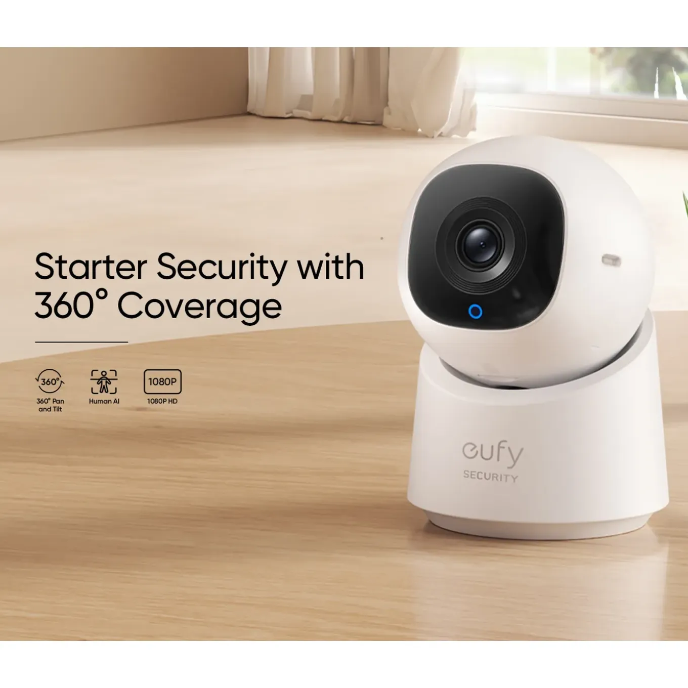 Eufy Beveiligingscamera voor binnen - C210 - Wit