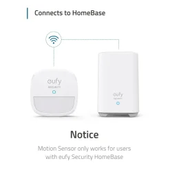 Eufy bewegingssensor voor Eufy Security alarmsysteem