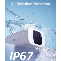 Eufy buitenbeveiligingscamera Security SoloCam S230 draadloos + zonnepaneel