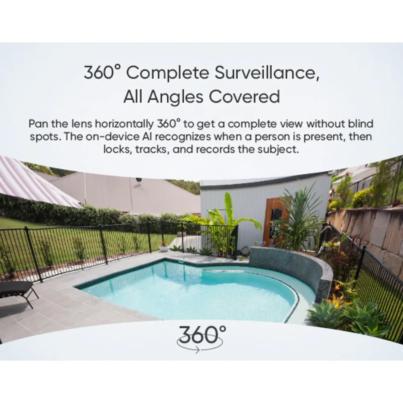 Eufy outdoor beveiligingscamera E340 360°