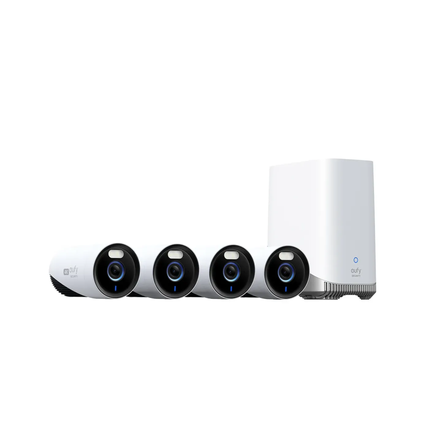 Eufy outdoor beveiligingscamera E330 + Homebase 3 - 1TB HDD 4 st