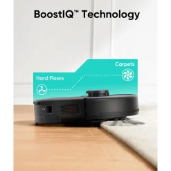 Eufy robotstofzuiger L60 Hybrid met zelfledigend station 5.000 Pa zuigkracht zwart