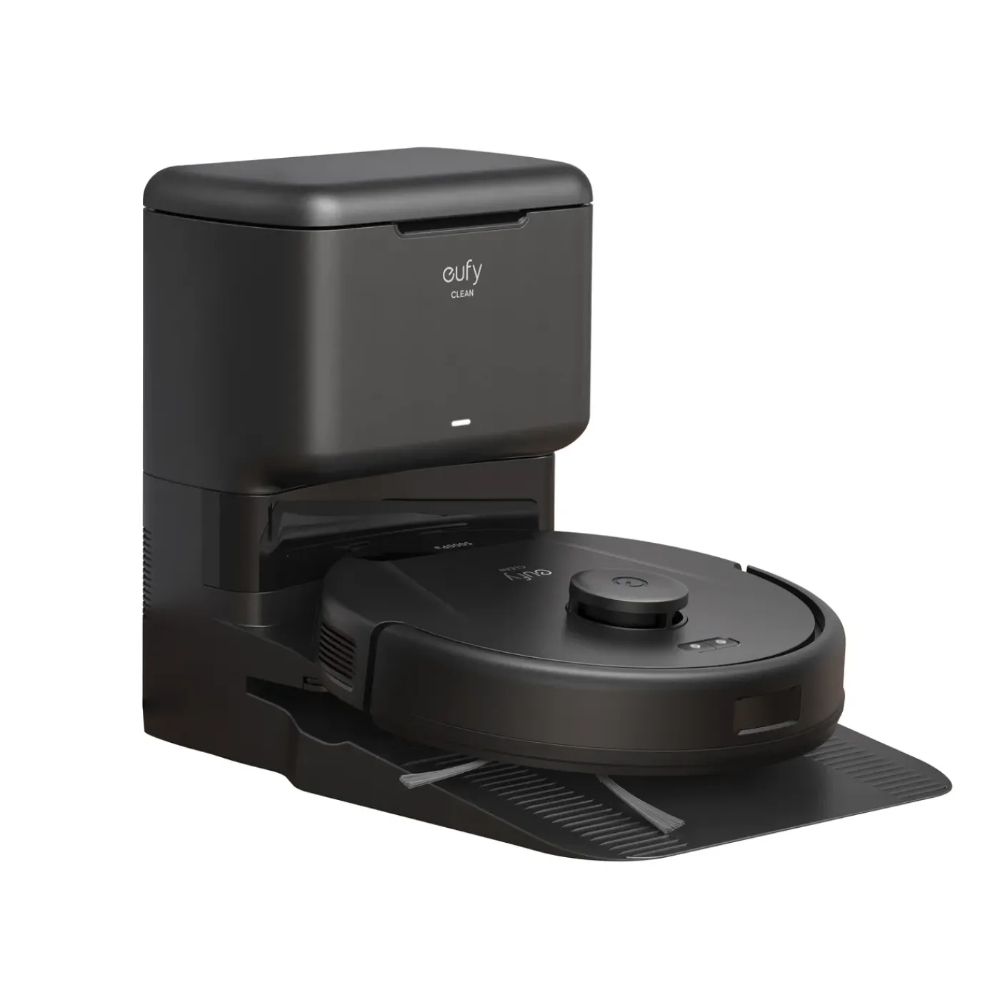 Eufy robotstofzuiger L60 Hybrid met zelfledigend station 5.000 Pa zuigkracht zwart