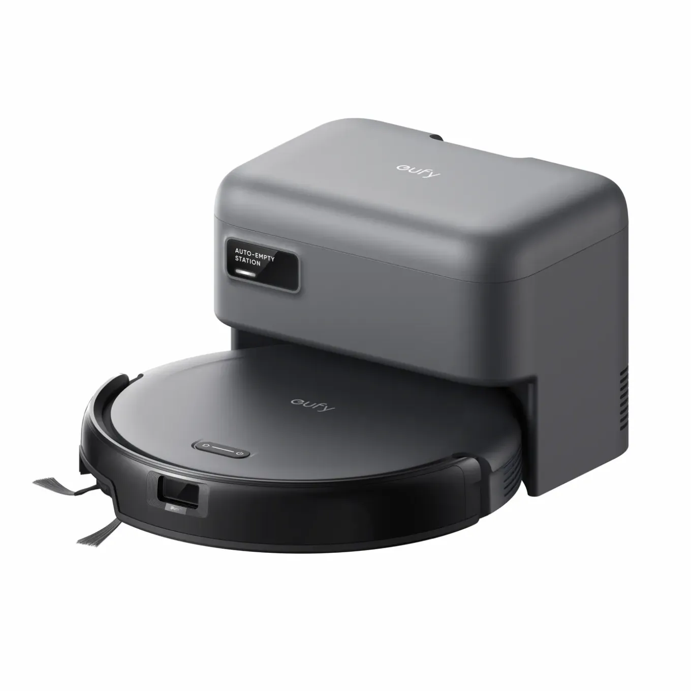 Eufy Robotstofzuiger - met automatisch ledigingsstation - C10 - Zwart-Grijs