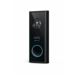 Eufy Security videodeurbel draadloos 2K HD-resolutie op batterij met Homebase 2 zwart/wit