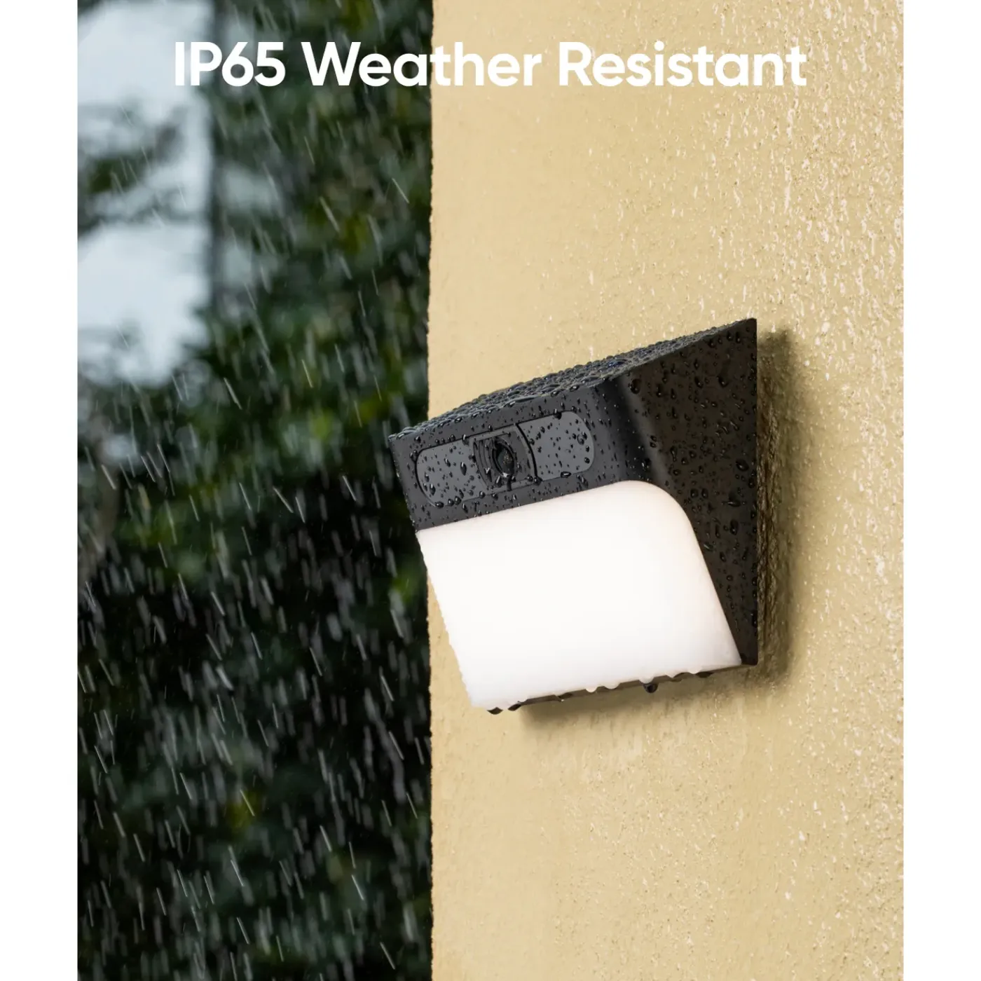 Eufy Solar Wall Light Cam S120 Beveiligingscamera voor Buiten - Op Batterij - 2K
