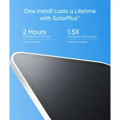 Eufy SoloCam S340 Beveiligingscamera voor Buiten - Op Batterij - 3K