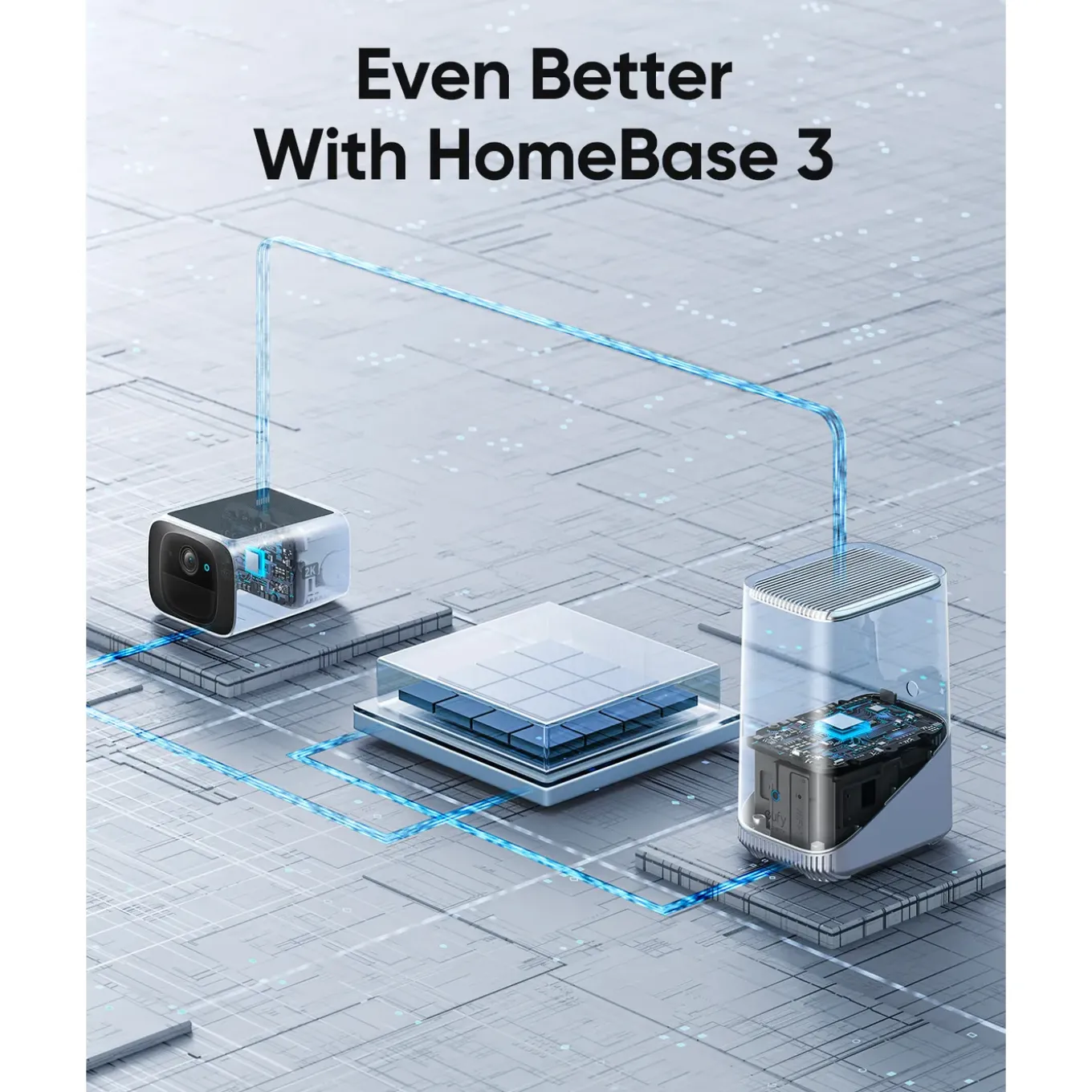 Eufy SoloCam S220 Beveiligingscamera voor Buiten - op Batterij - 2K