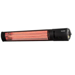 Eurom Terrasverwarmer Golden 2000 Shadow - Wandmontage - 2000W - Zwart