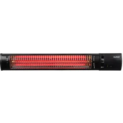 Eurom Terrasverwarmer Golden 2000 Shadow - Wandmontage - 2000W - Zwart