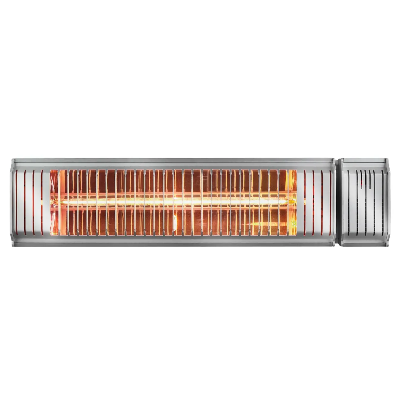 Eurom Terrasverwarmer Golden 2000 Amber Rotary - Wandmontage - 2000W - Zilver