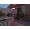 Eurom Terrasverwarmer Golden 2500 Shadow - Wandmontage - 2500W - Zwart