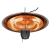 Eurom Terrasverwarmer Partytent Heater 1502 - Hangend - 1500W - Zilver