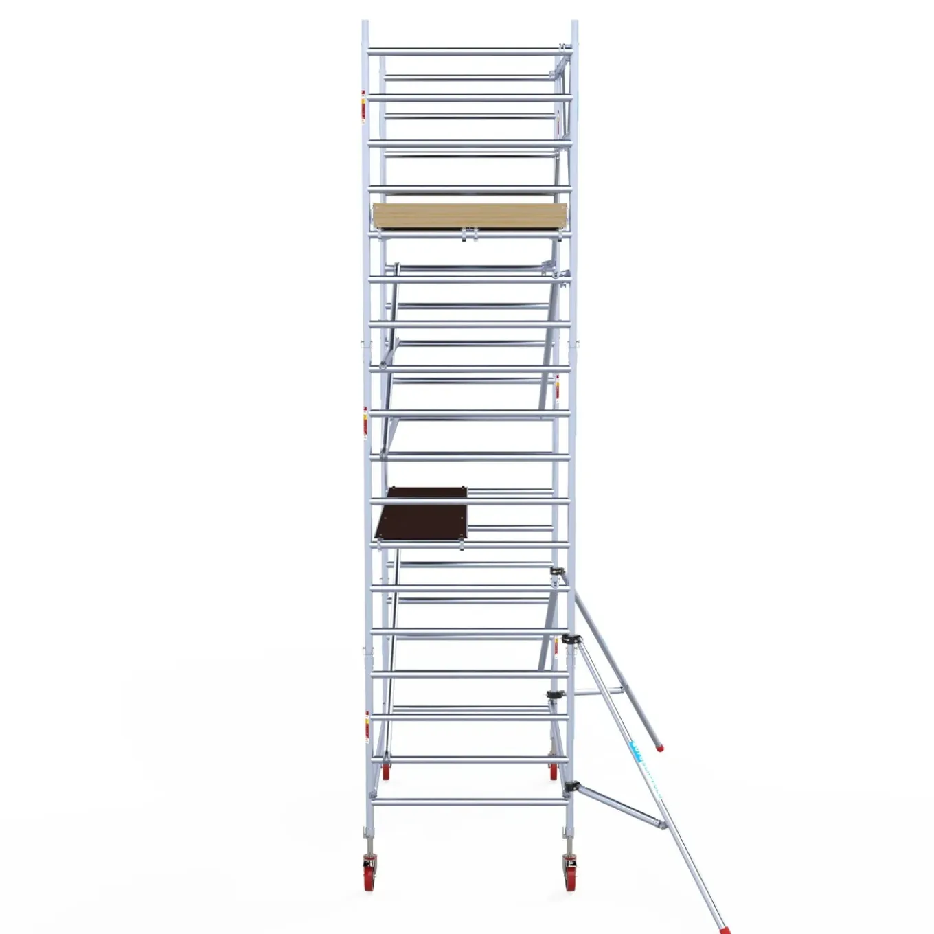 Euroscaffold basic rolsteiger – Professionele steiger 135x250 cm – 6,2 meter werkhoogte