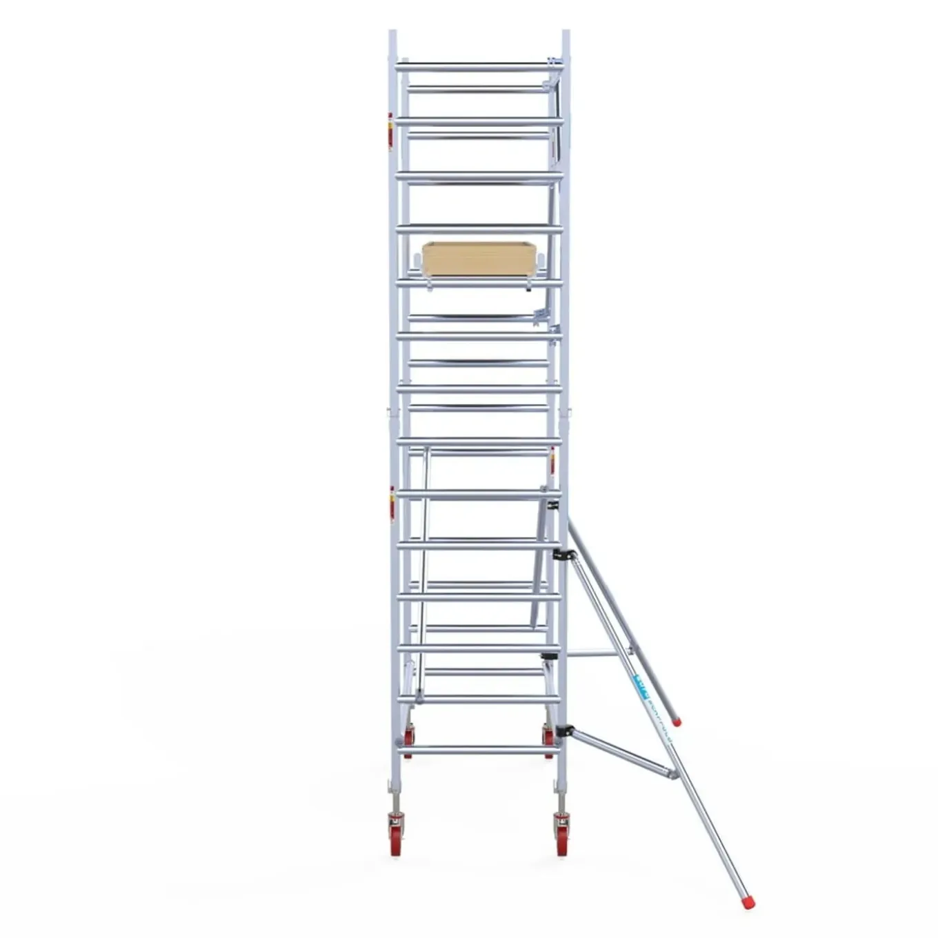 Euroscaffold basic rolsteiger – Professionele steiger 90x190 cm – 5,2 meter werkhoogte