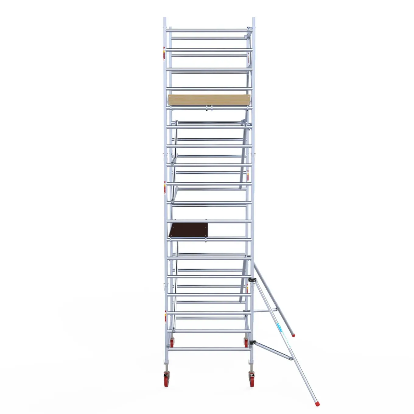 Euroscaffold basic rolsteiger – Professionele steiger 135x190 cm – 6,2 meter werkhoogte