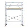 Euroscaffold basic rolsteiger – Professionele steiger 135x305 cm – 5,2 meter werkhoogte
