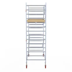 Euroscaffold basic rolsteiger – Professionele steiger 135x305 cm – 5,2 meter werkhoogte