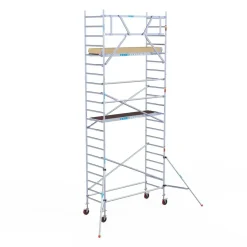 Euroscaffold basic rolsteiger – Professionele steiger 90x250 cm – 7,2 meter werkhoogte