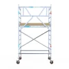 Euroscaffold basic rolsteiger – Professionele steiger 135x190 cm – 4,2 meter werkhoogte