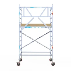 Euroscaffold basic rolsteiger – Professionele steiger 135x190 cm – 4,2 meter werkhoogte